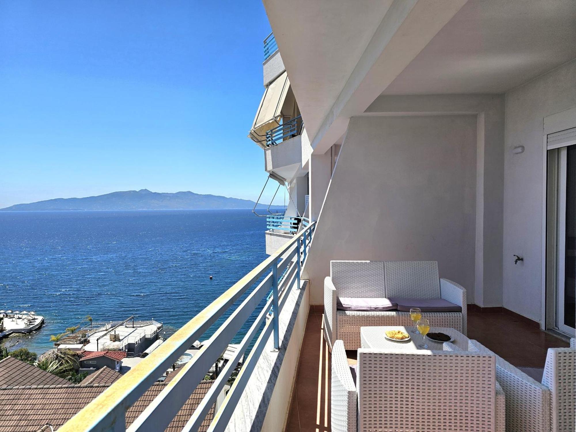 Celin Apartment Sarandë Exterior foto