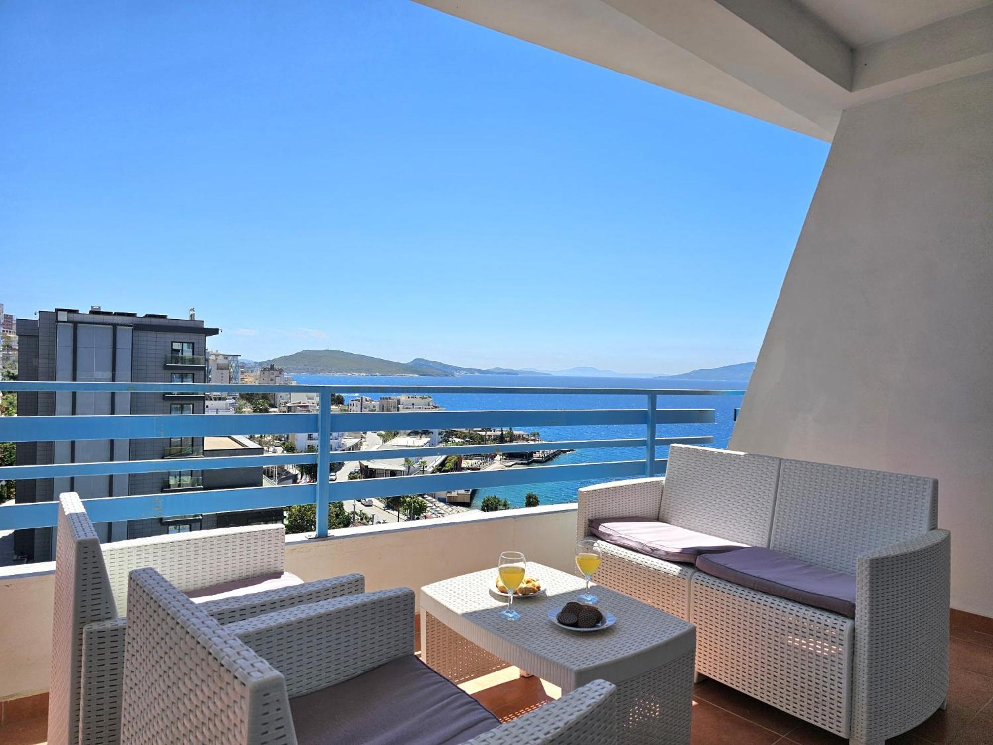 Celin Apartment Sarandë Exterior foto